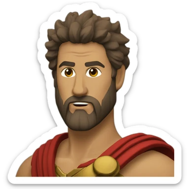 Leonidas salut sticker