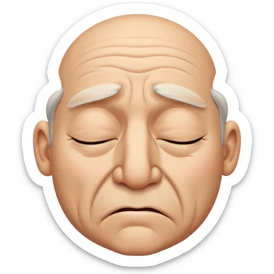 emoji smelling something bad and covering nose sticker