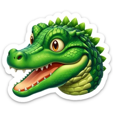 Alligator sticker