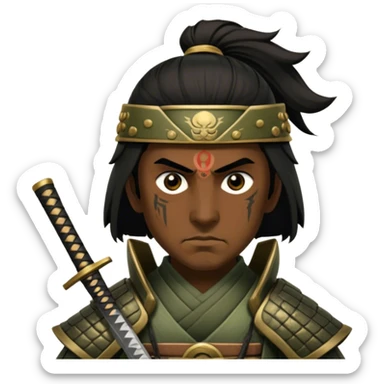 Ancient Samurai sticker