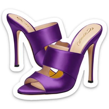 Agent Provocateur Elice Plum Mules
 sticker
