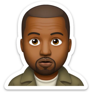 Kanye west sticker