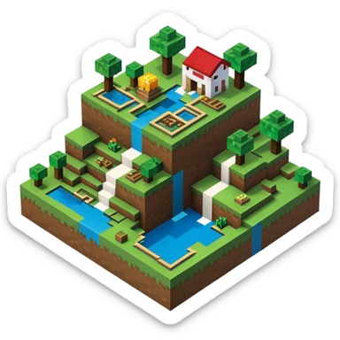 Minecraft sticker