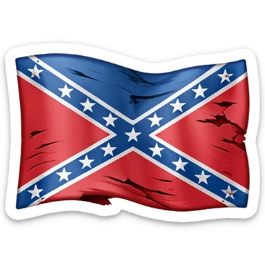 Give me the confederate flag sticker