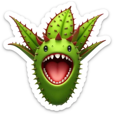 Planta carnívora sticker