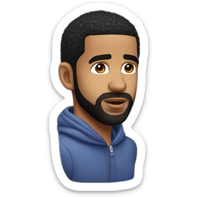 Drake hotline bling sticker