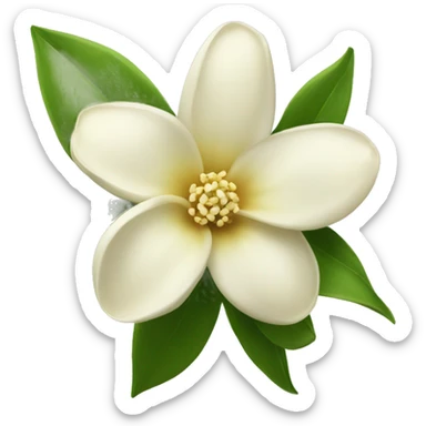 Vanilla flower  sticker