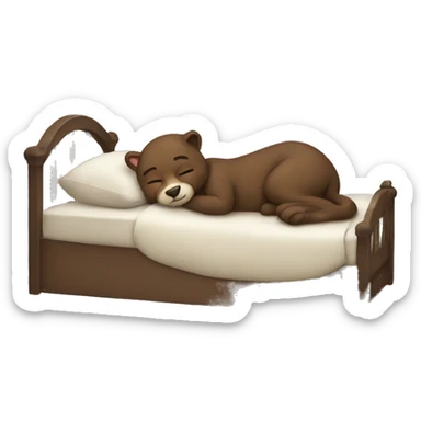 Dormir sticker