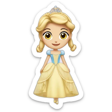 Cendrillon sticker