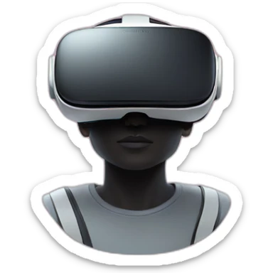 Vr headset no head sticker