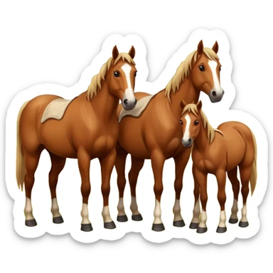horses sticker