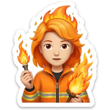 fire weilder sticker