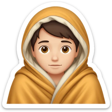 Under the blanket sticker