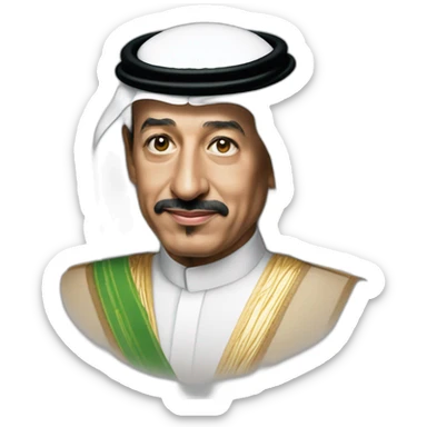 King salman bin abdualaziz sticker