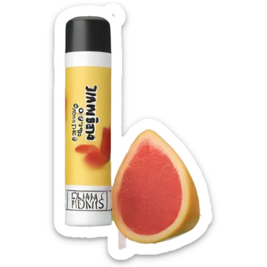 Summer fridays lip balm sticker