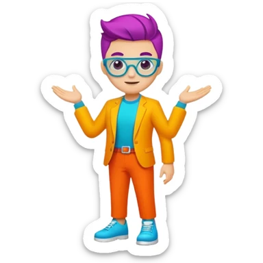 Dresst to impresst Logo roblox sticker