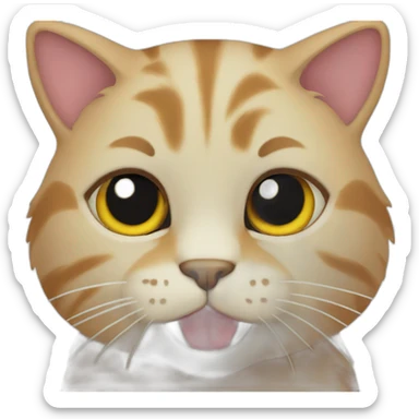 Cat-what sticker