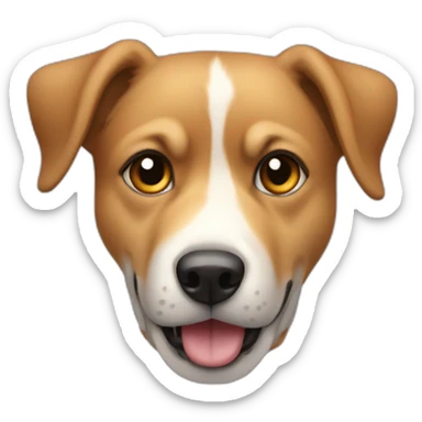 Chien qui boit de la bières  sticker