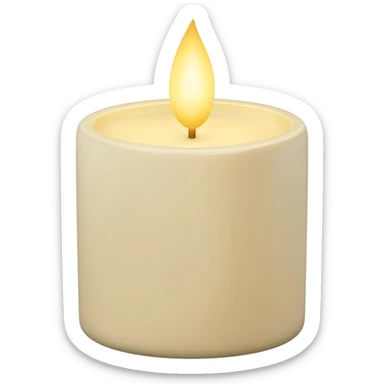 candle sticker