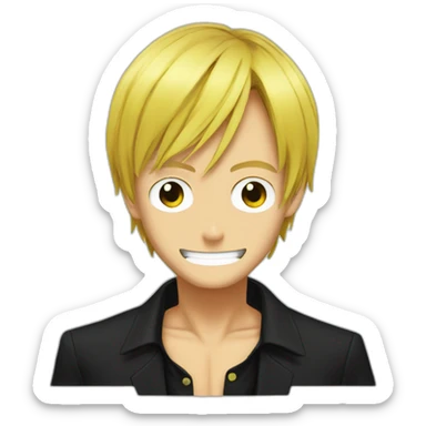 Sanji one piece sticker