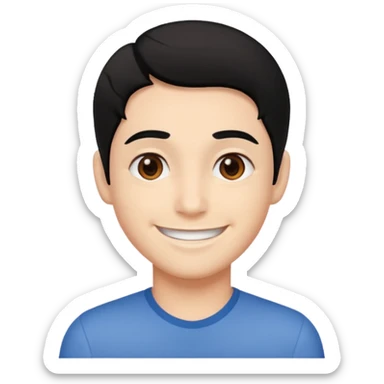 Jakru russce  marrant. Noire et brun. sticker