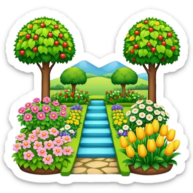 Garden of banban sticker