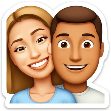 girlfriend and boyfriend  sticker