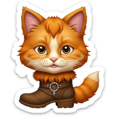 puss in boots sticker