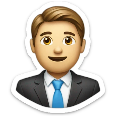 linkedin logo sticker