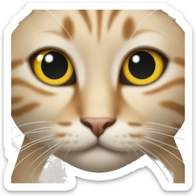 Cat sticker