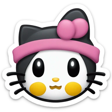 Badtz-Maru, a Hello Kitty & Friends character from Sanrio sticker