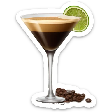 Espresso martini sticker