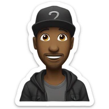 Rappeur kercha sticker