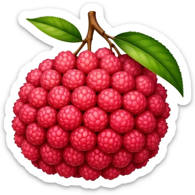Lychee sticker