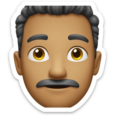 Uncomfortable emoji sticker