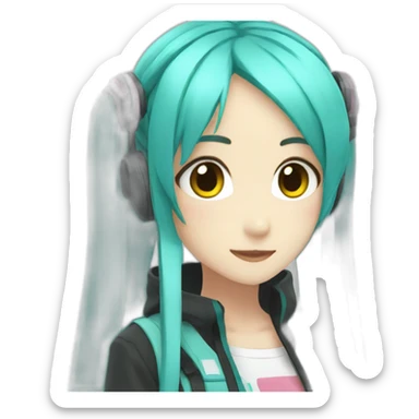Miku's sticker