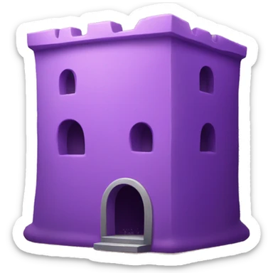 purple color lair sticker