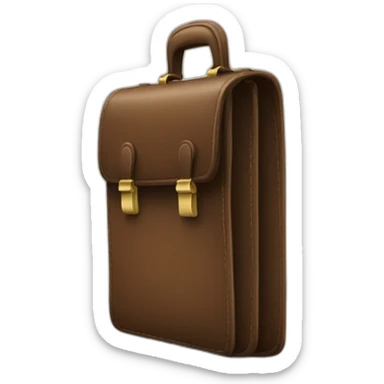 briefcase with legs sticker