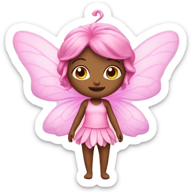Pink Fairy sticker
