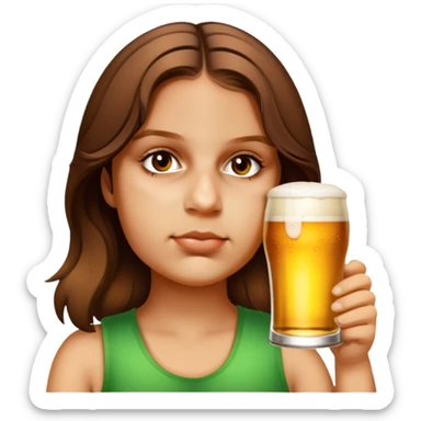 Cerveza Drinker sticker