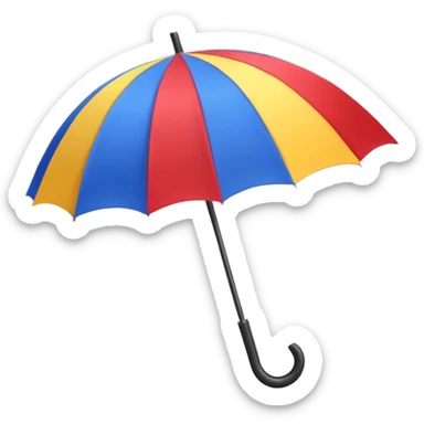 umbrella summer  sticker
