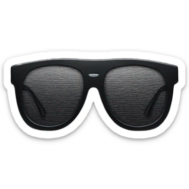 black sunglasses stylish sticker