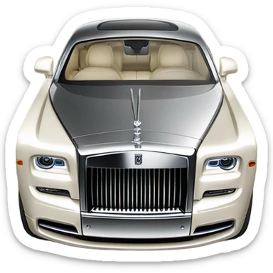 Rolls Royce sticker