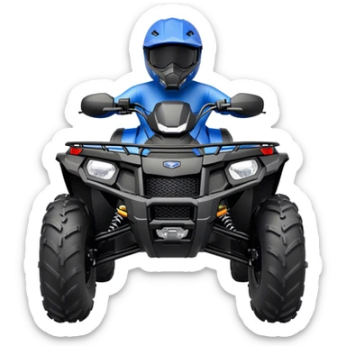 ATV - Polaris Sportsman 570 (Model Year: 2022) (Iconic colour: Black) sticker
