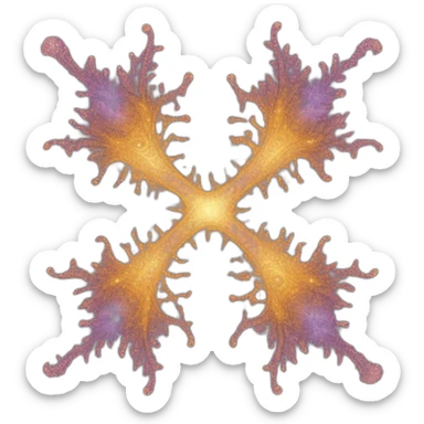 Fractal infinito sticker