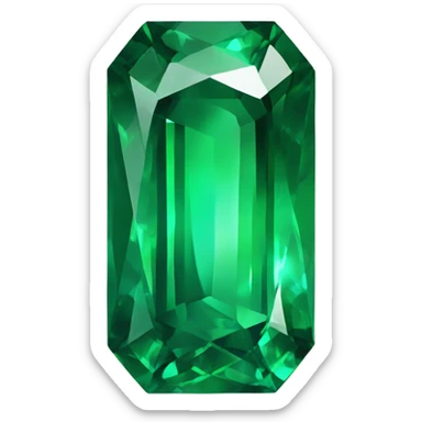 emerald  sticker