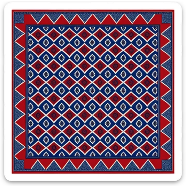 Ajrak sindh sticker