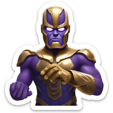 Thanos squid game 2 (230) sticker