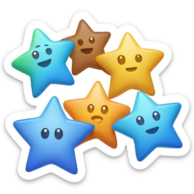 Five stars sticker