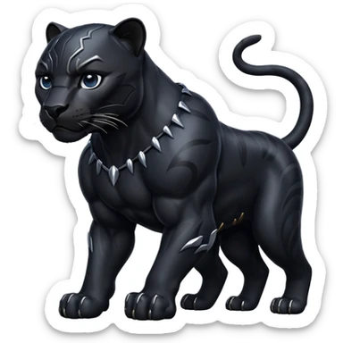 Pantera negra  sticker